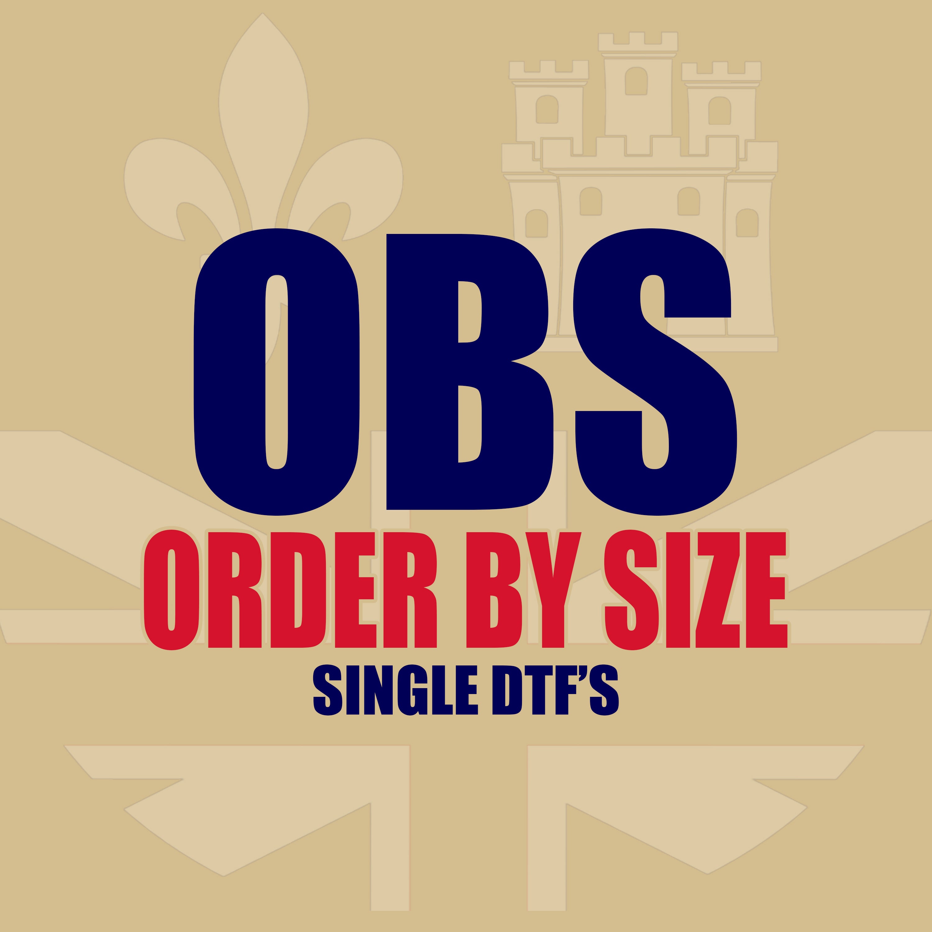 Order By Size