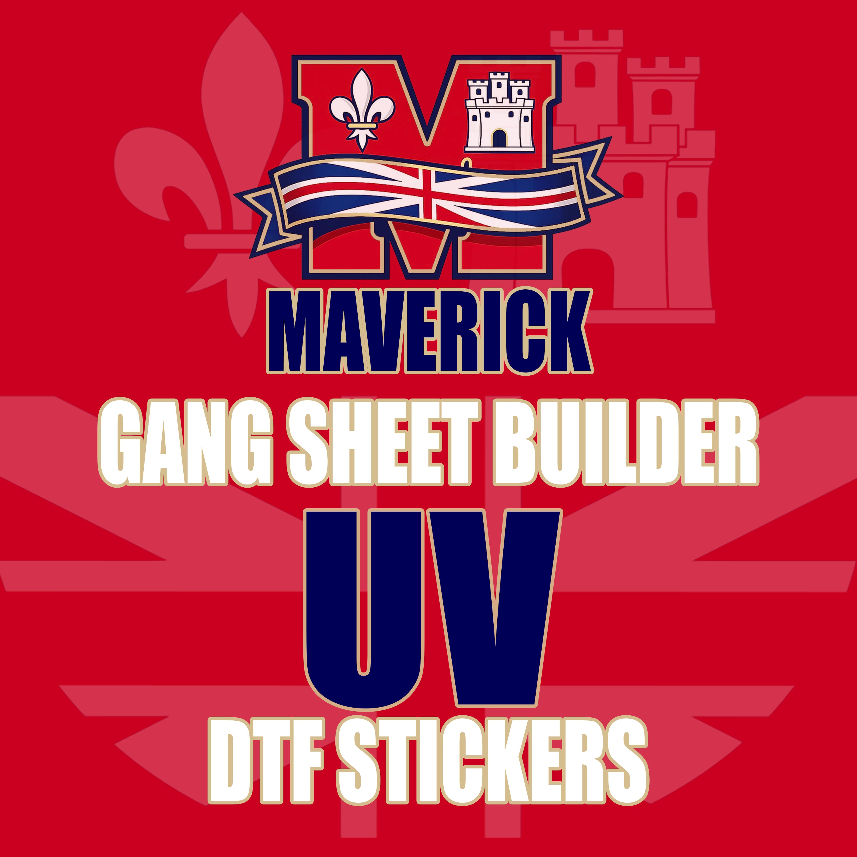 UV DTF Stickers Gang Sheet